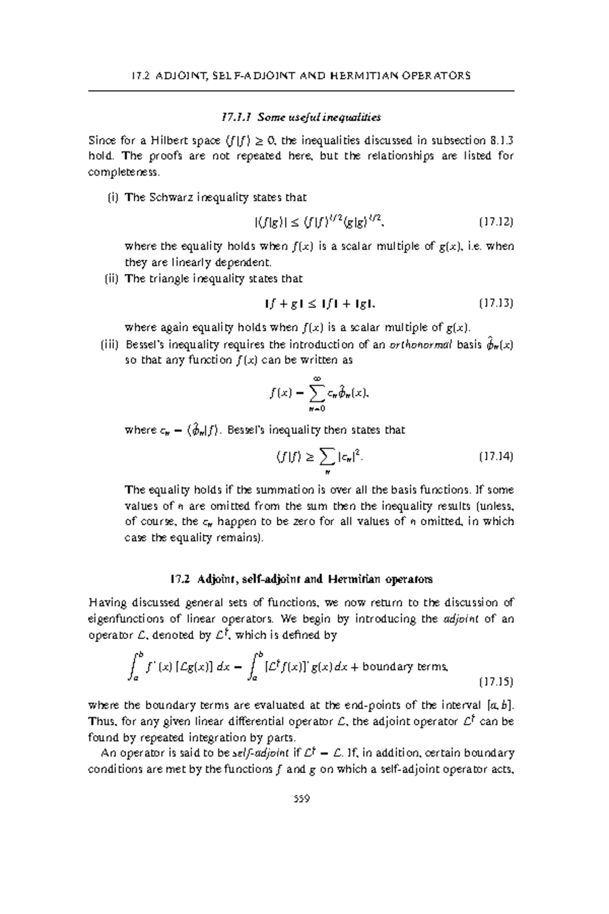 Physics Engineering (47) - 17 ADJOINT, SELF-ADJOINT AND HERMITIAN ...