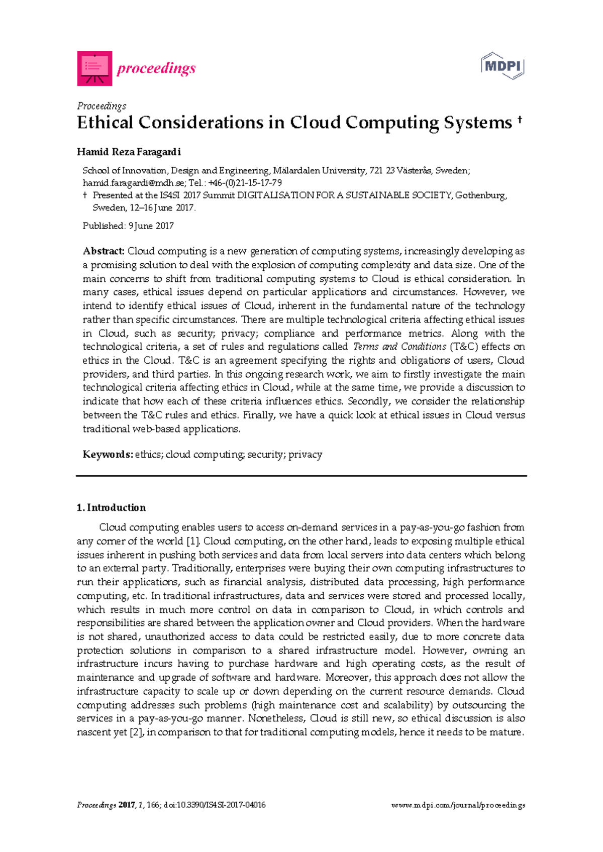 W11 Ethical Considerations in Cloud Computing Systems - Proceedings ...