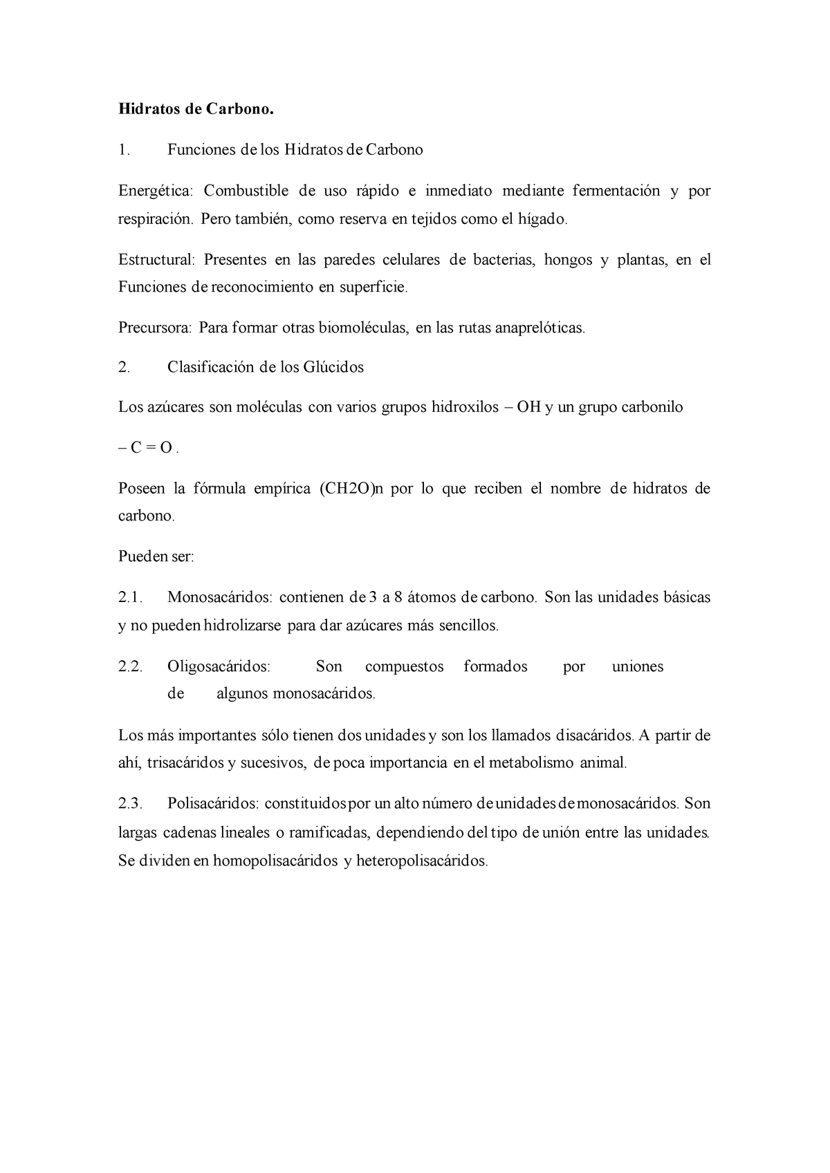 Hidratos De Carbono Apuntes Hidratos De Carbono Funciones De Los Hidratos De Carbono 9487