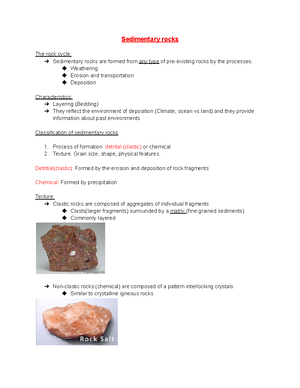 Geoscience Lecture 10 Notes Part 1 - Rivers Hydrologic (Water) Cycle ...