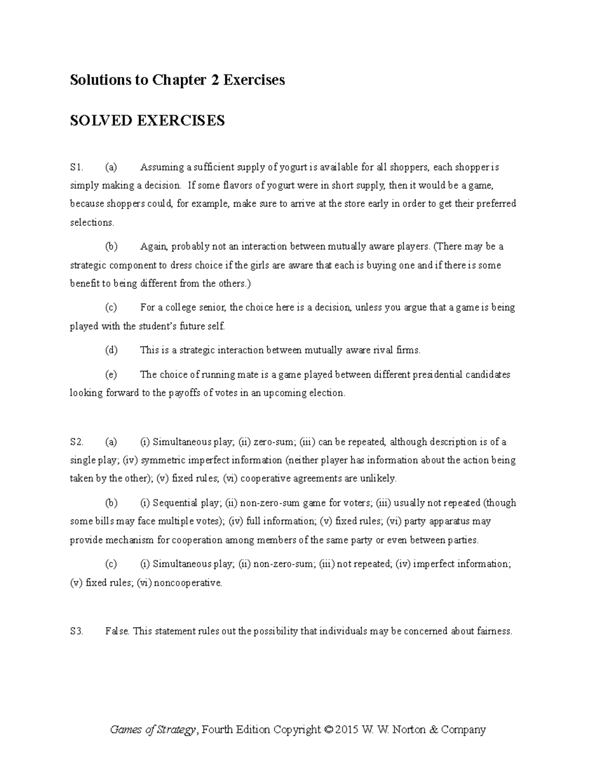 GOS4 ch02 solutions solved - Solutions to Chapter 2 Exercises SOLVED ...