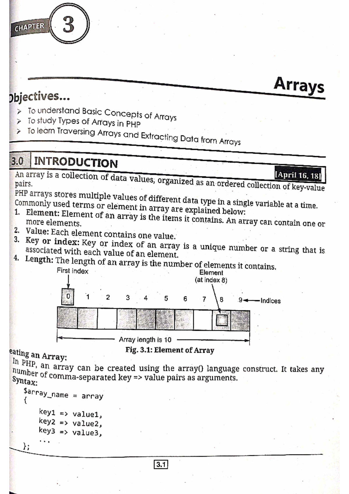 Web Technologies – I ( Chapter 3 to 5 ) - Bsc (computer science) - Studocu