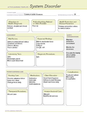 Practice B - NURS 4532 - ACTIVE LEARNING TEMPLATES Basic Concept ...