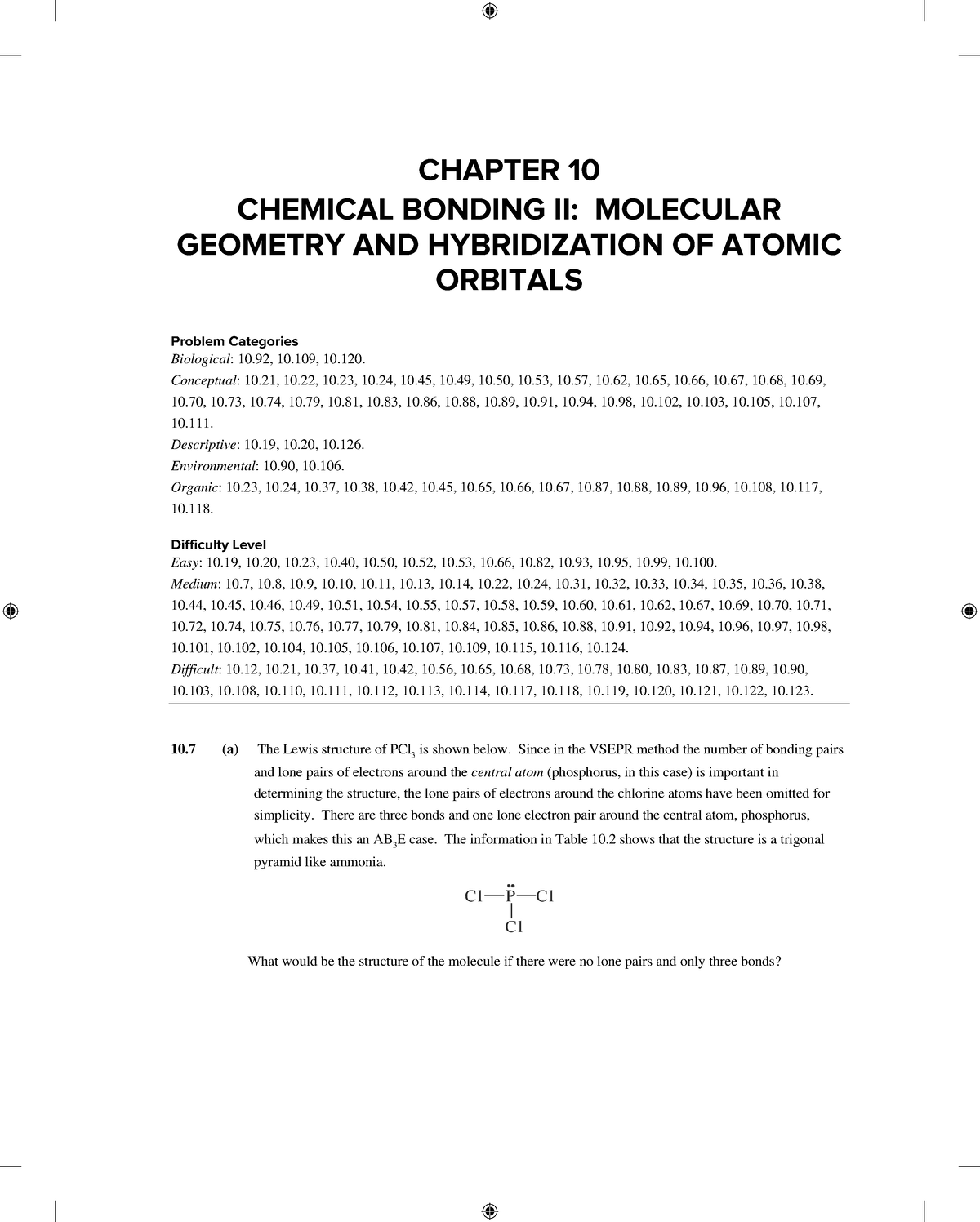 ISM Chapter 10 Chemistry Textbook Solution - CHAPTER 10 CHEMICAL ...