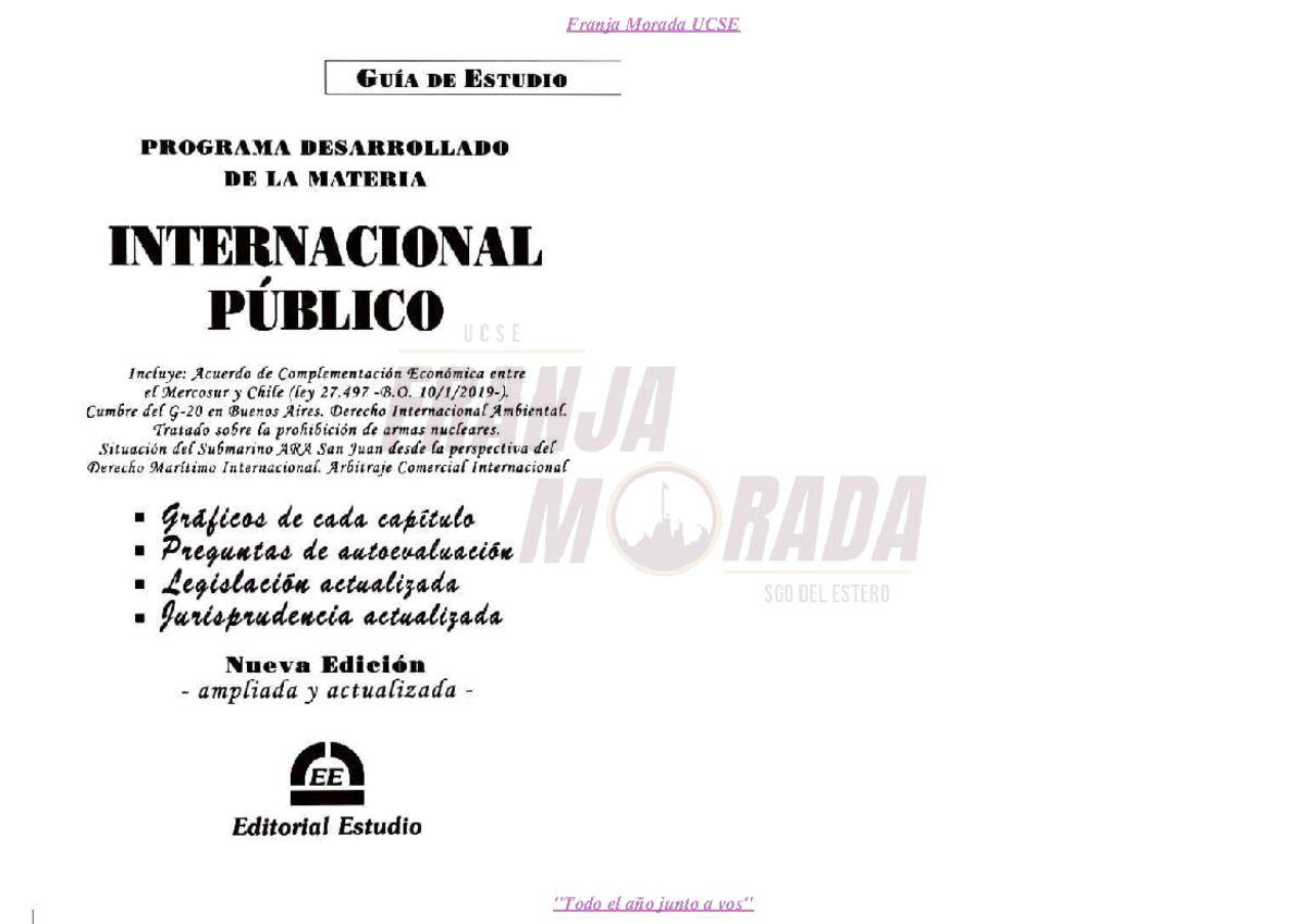 Guia De Estudio Derecho Internacional Publico Pdf