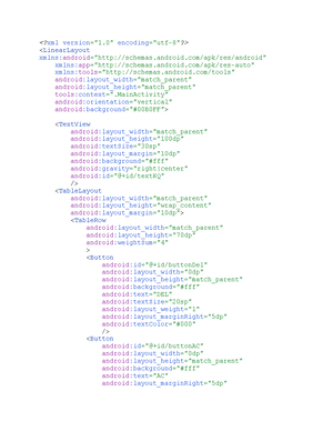Code Grid Layout and Table Layout - - Studocu