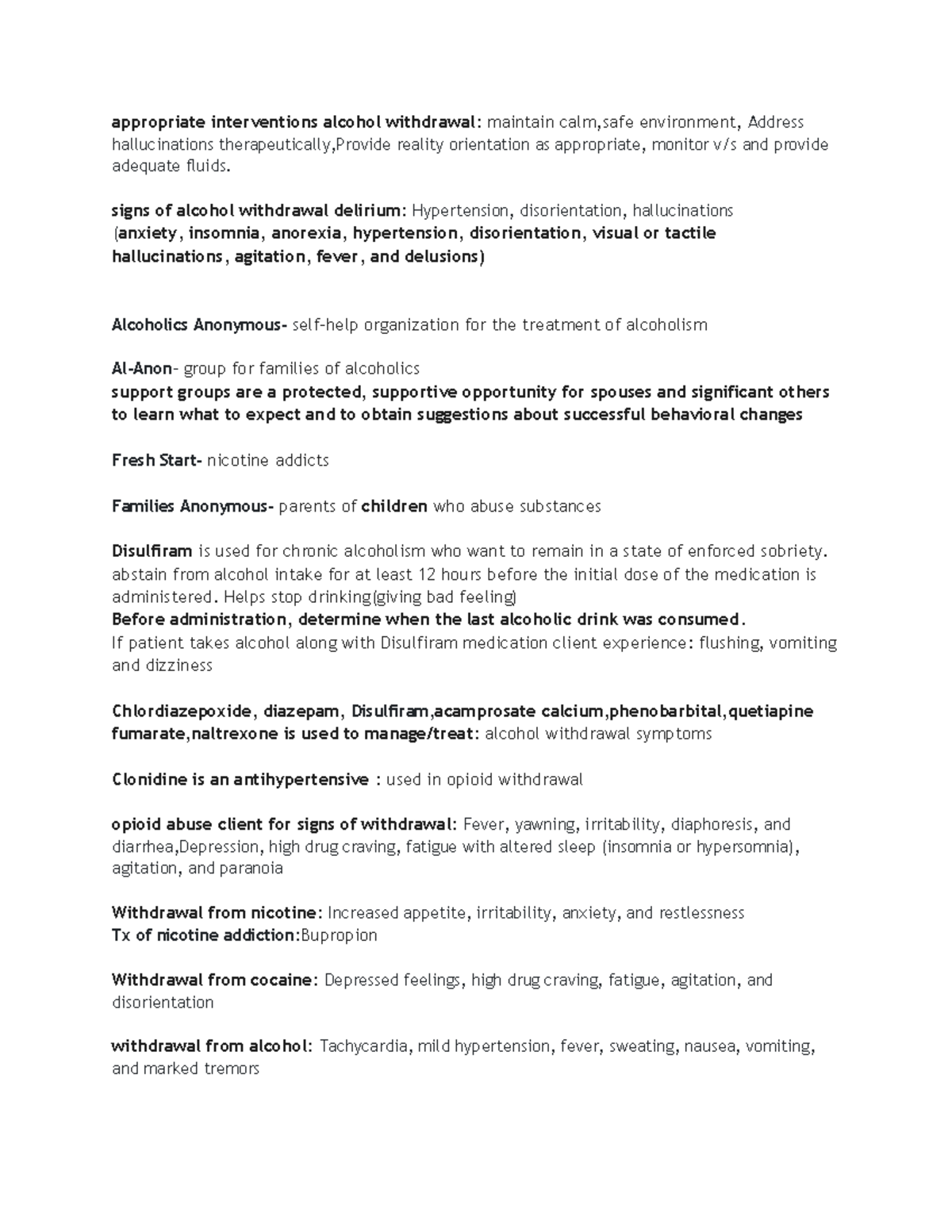 Alcoholism Hesi Case Study - a8eh71c