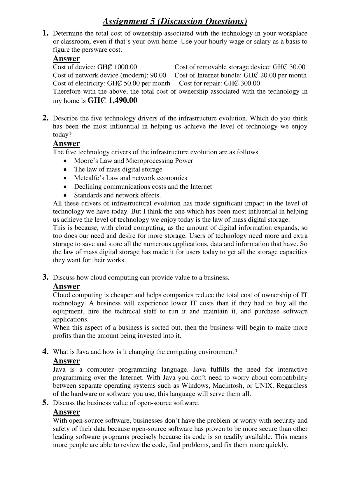 assignment achieve 05 discussion based assessment