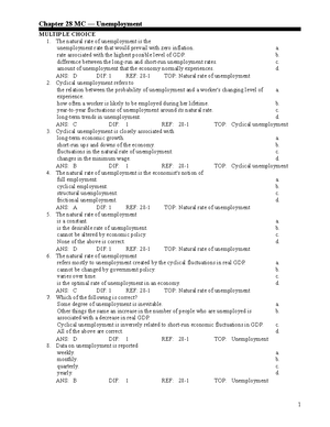 Chapter 24 Quiz Measuring The Cost Of Living - ECO-202-T1419 ...