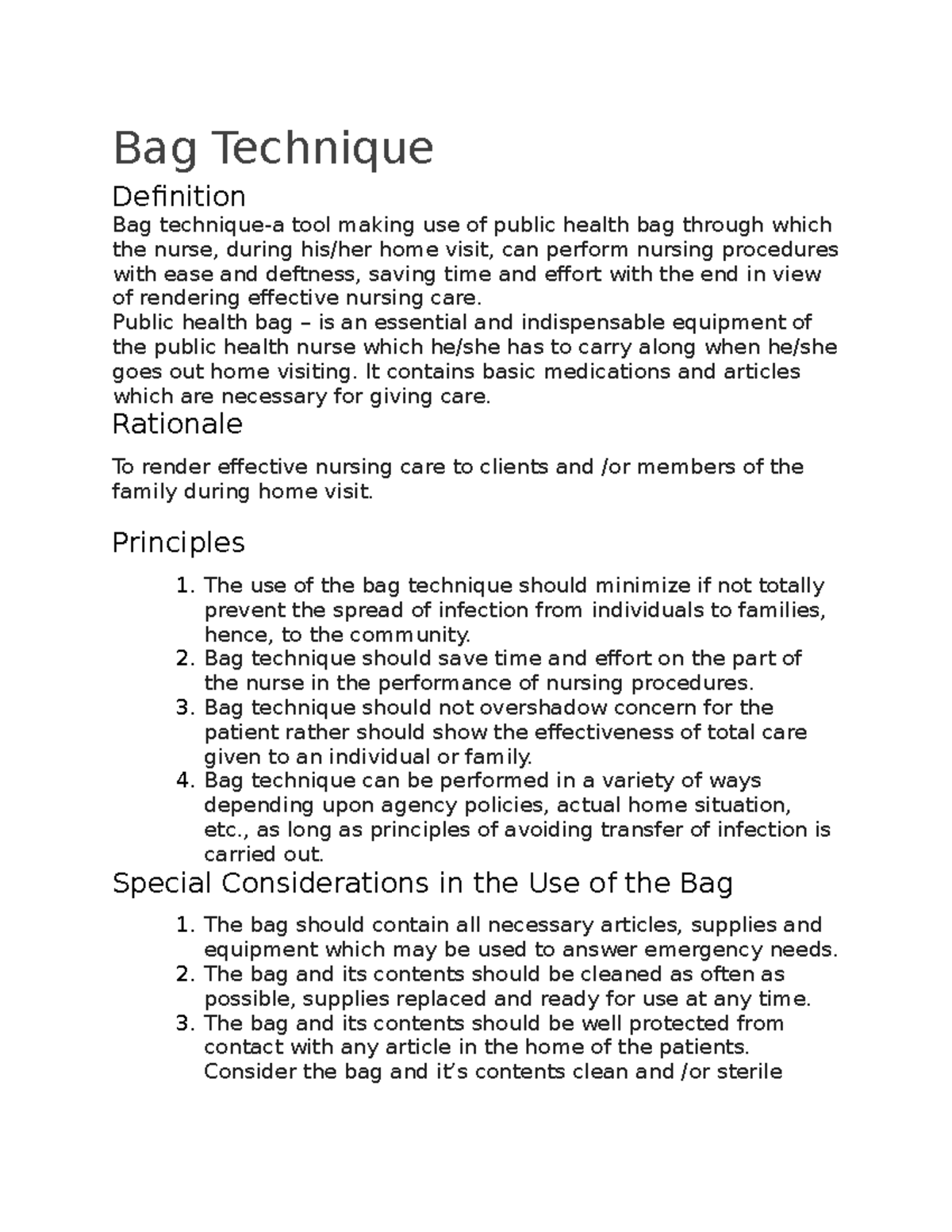 bag-technique-none-important-principles-of-bag-technique-the-use-of