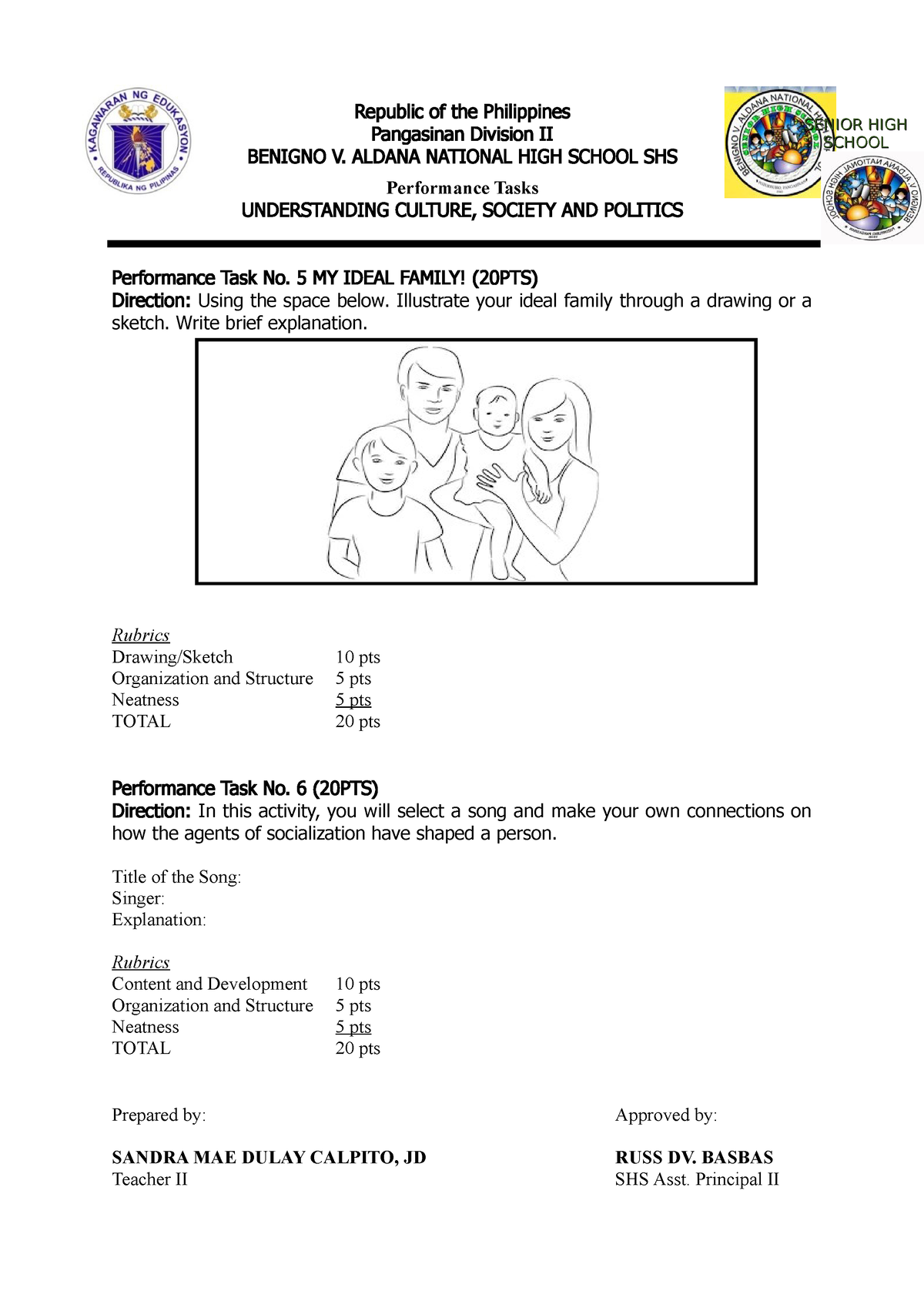 7 - Nnn - Republic Of The Philippines Pangasinan Division II BENIGNO V ...