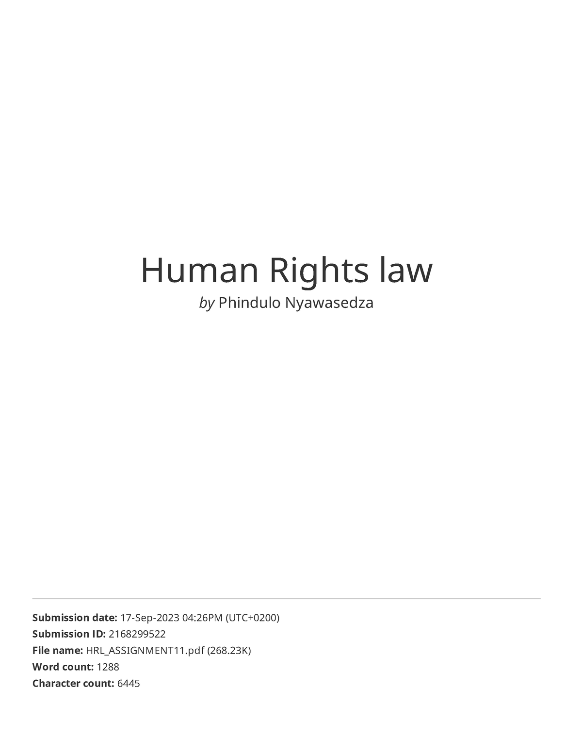 thesis human rights law