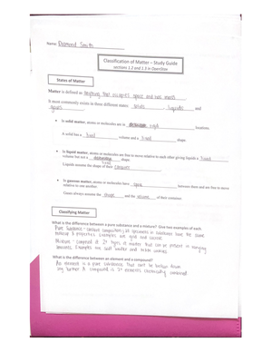 CH1 Significant Figures Study Guide - Name ...