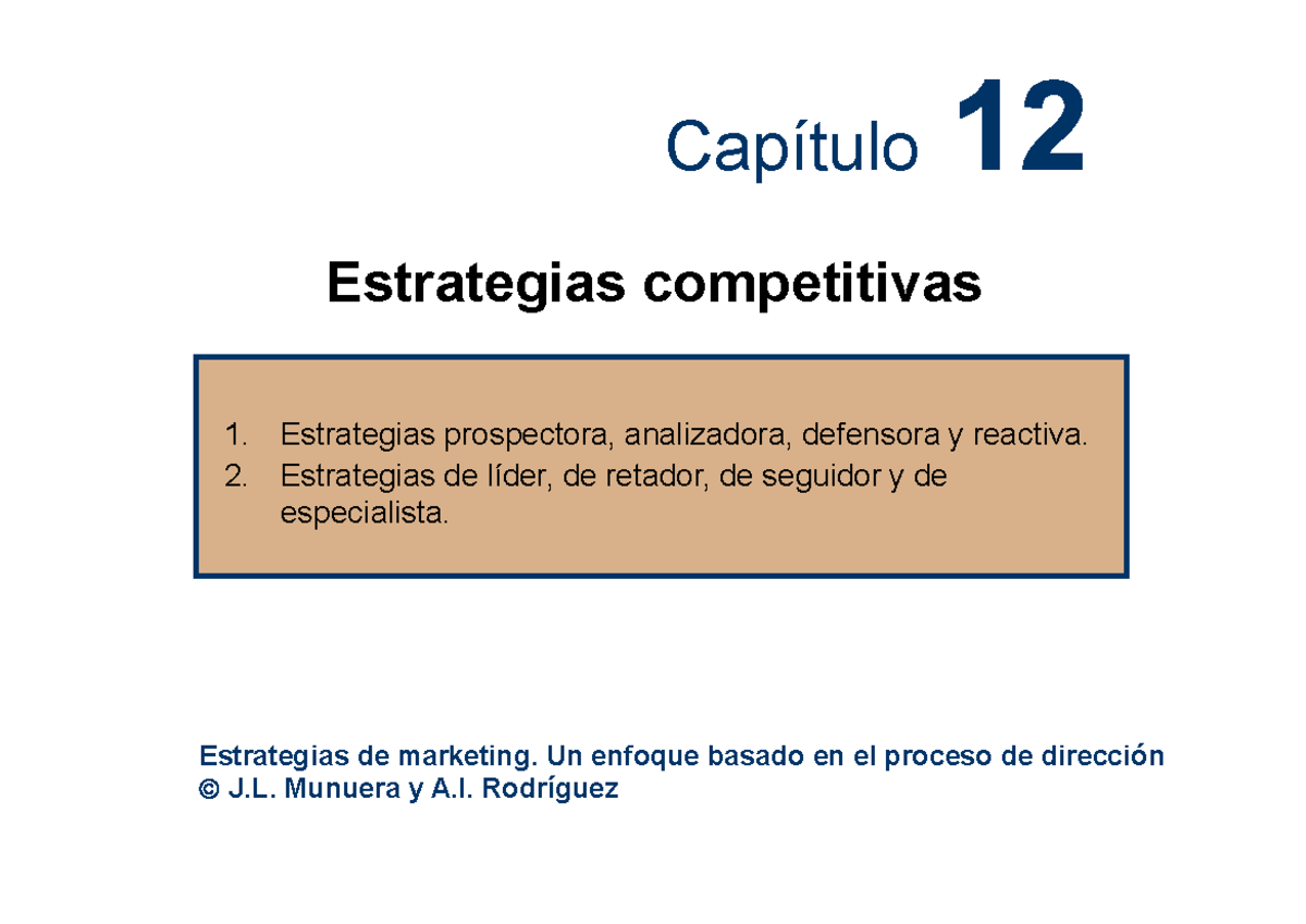 Tema 6. estrategias competitivas 51961 UMA