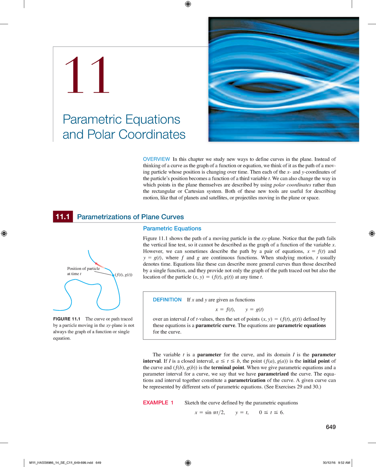 Chapter 11 Parametric Equations And Polar Coordinates - ####### 649 11 ...