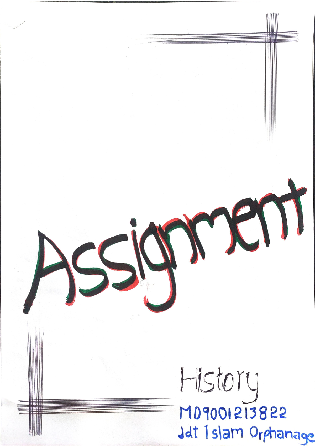 history taking assignment pdf