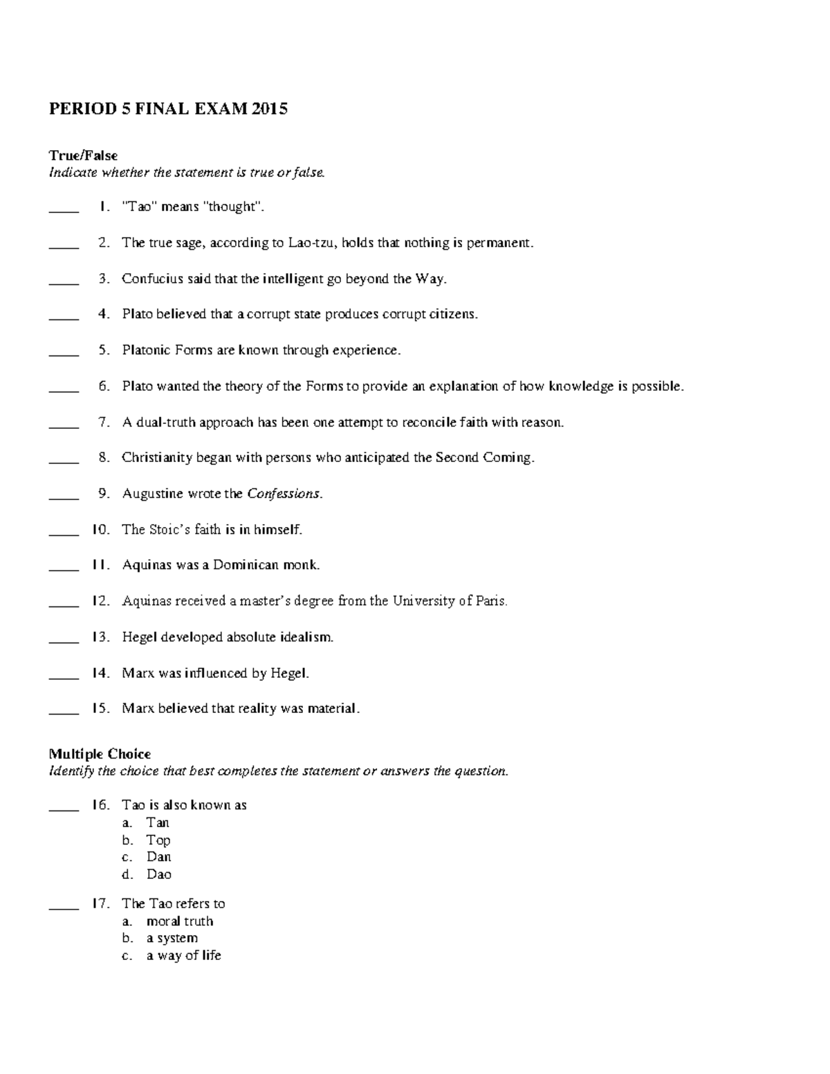 Example of essay about philosophy picture