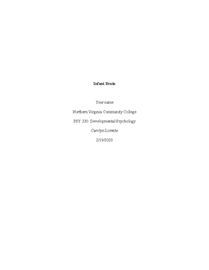 PSY 230 Ch. 9 Notes - CHAPTER NINE: COGNITIVE, EMOTIONAL, AND SOCIAL ...