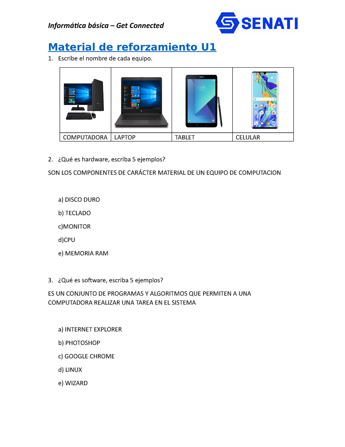 SINU-151 Unidad 01 Material Reforzamiento Fin - Informática Básica ...