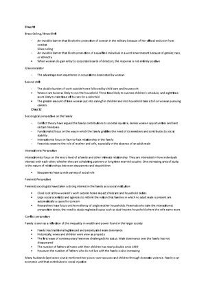 Sociology Mid Term Study Guide - Name Sociology Date Knight THE ...