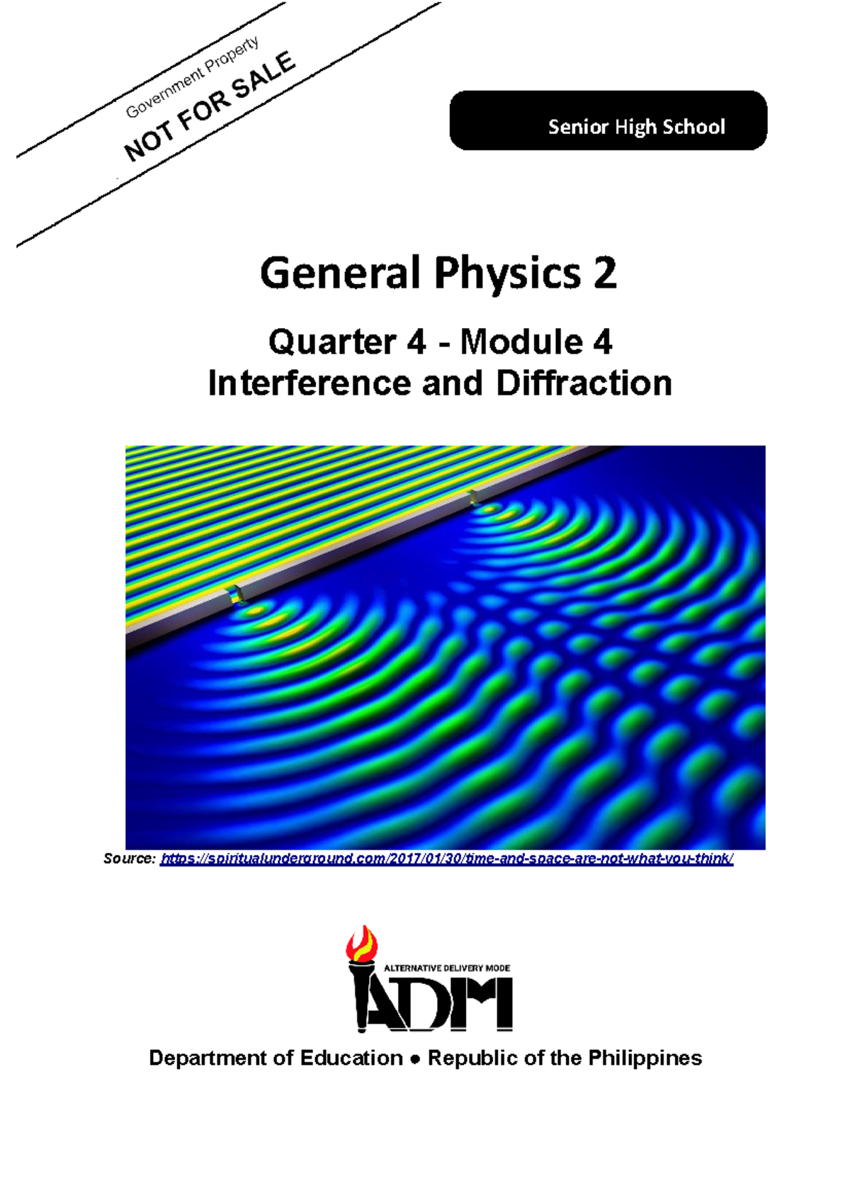 Gen Phys 2 12 Q4 M4 Huygen Principle Ver4 - Senior High School NOT ...