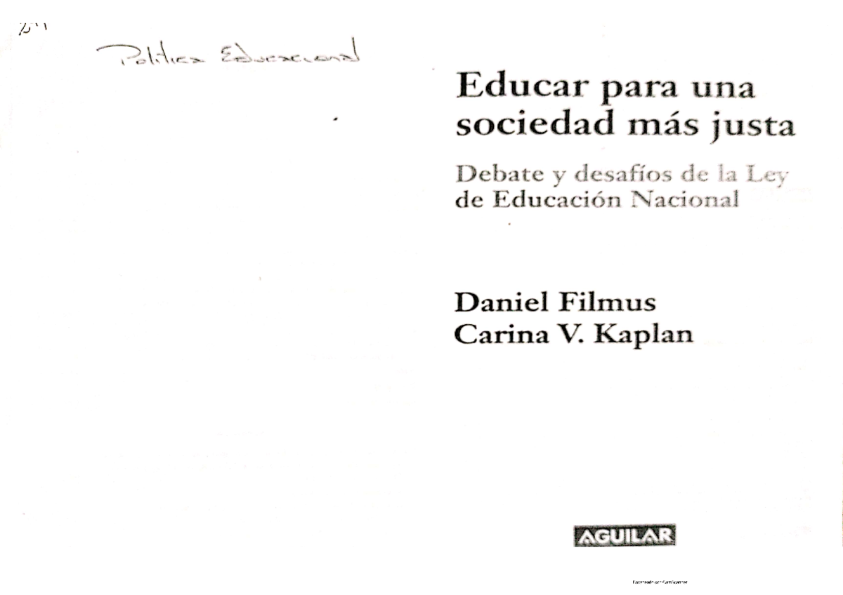 Filmus y kaplan - Resumen de ayuda - Historia Argentina Ii - Studocu