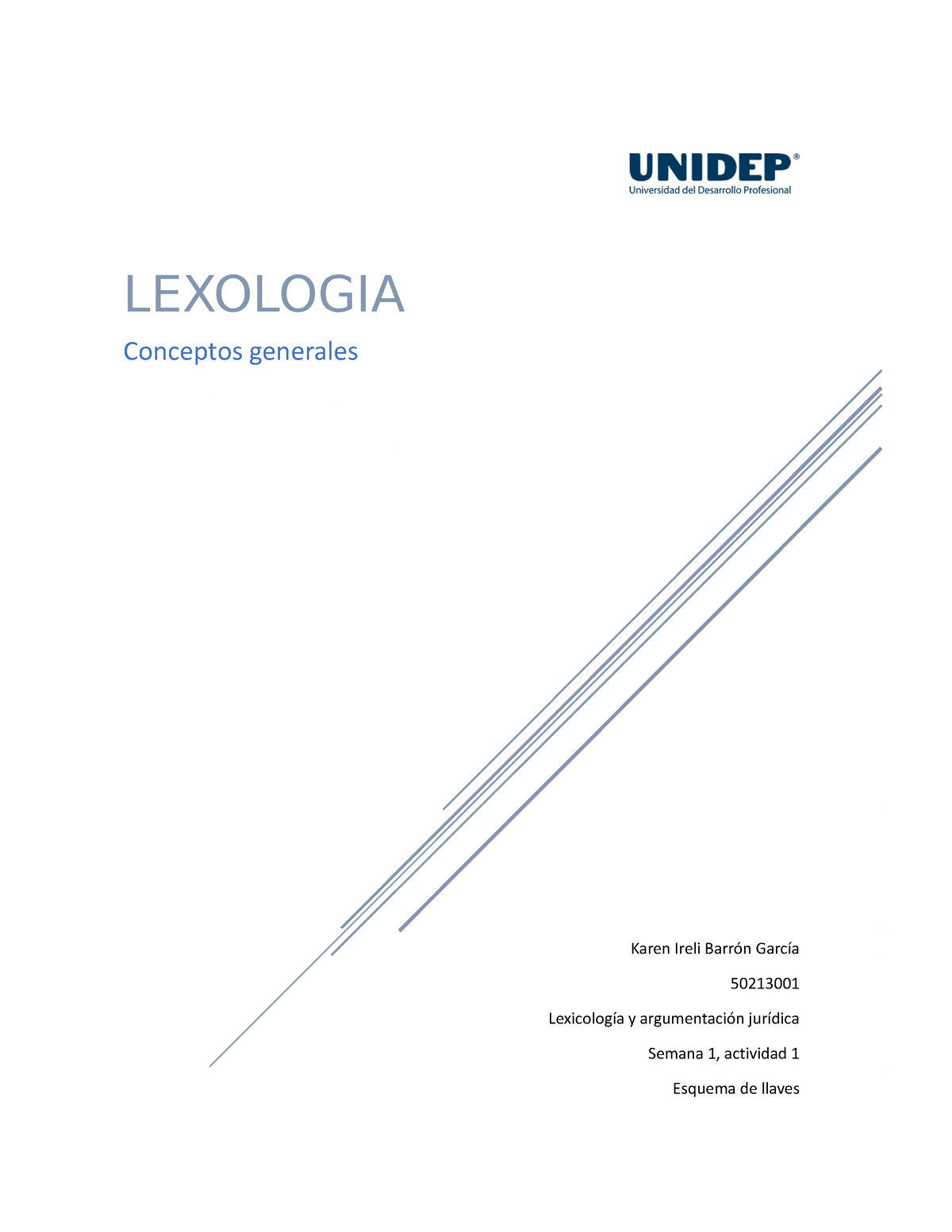 KABG-S1A1. Lexicologia - Karen Ireli Barrón García 50213001 Lexicología ...