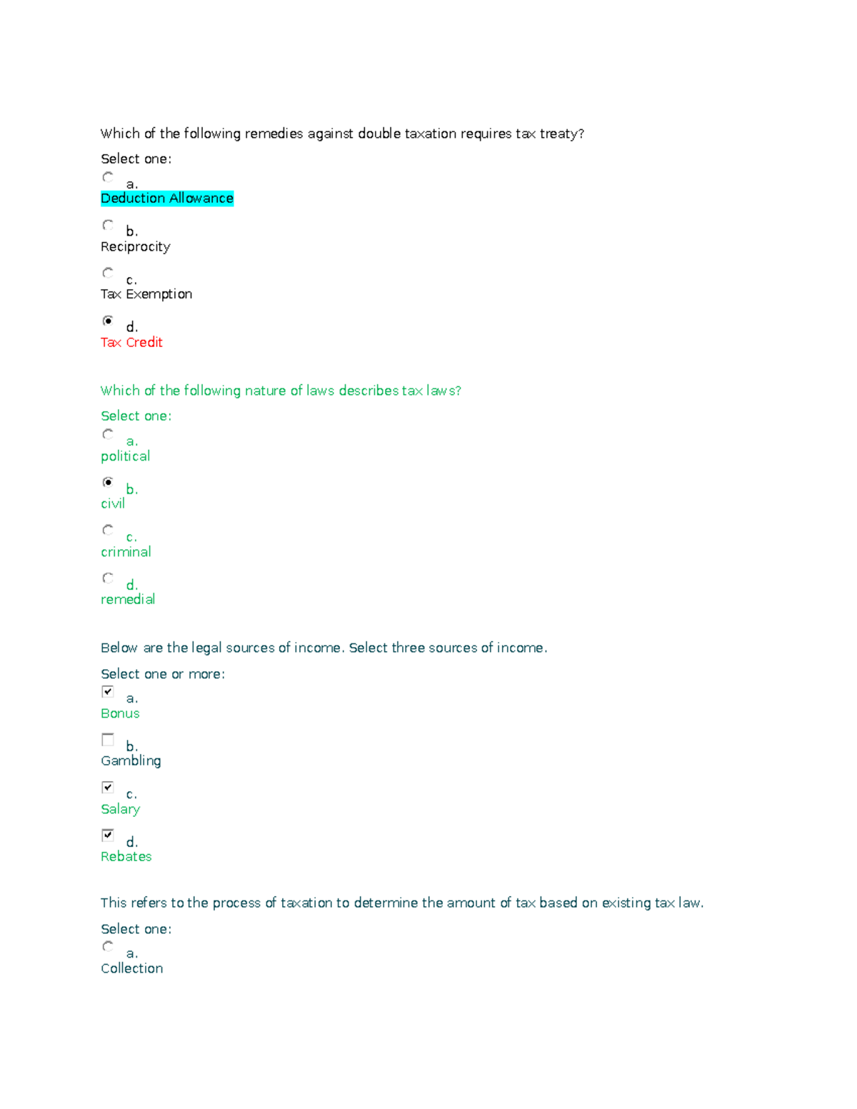 Prelim Reviewer 2 - N.A. - Which Of The Following Remedies Against ...