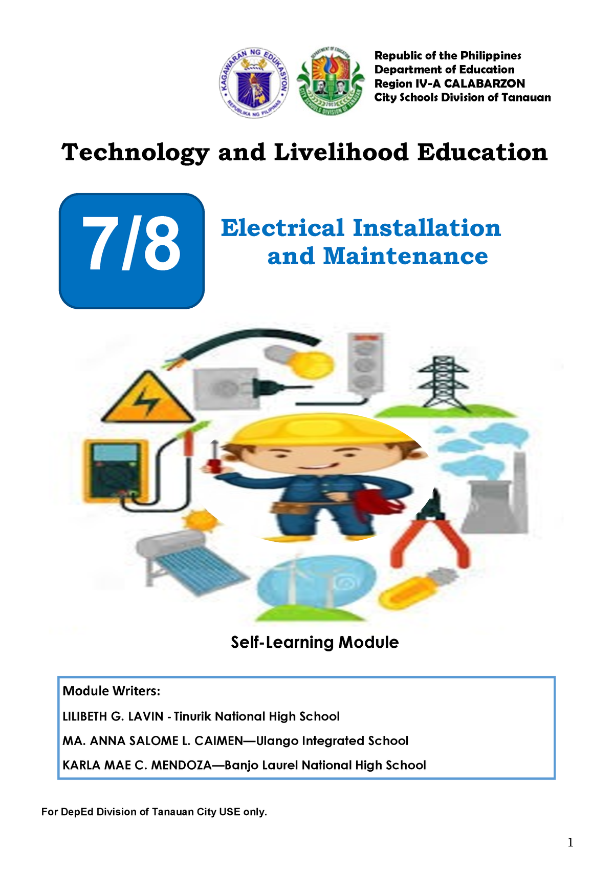 G7 8-EIM-45pages - G7 Modules - 7/ Technology And Livelihood Education ...