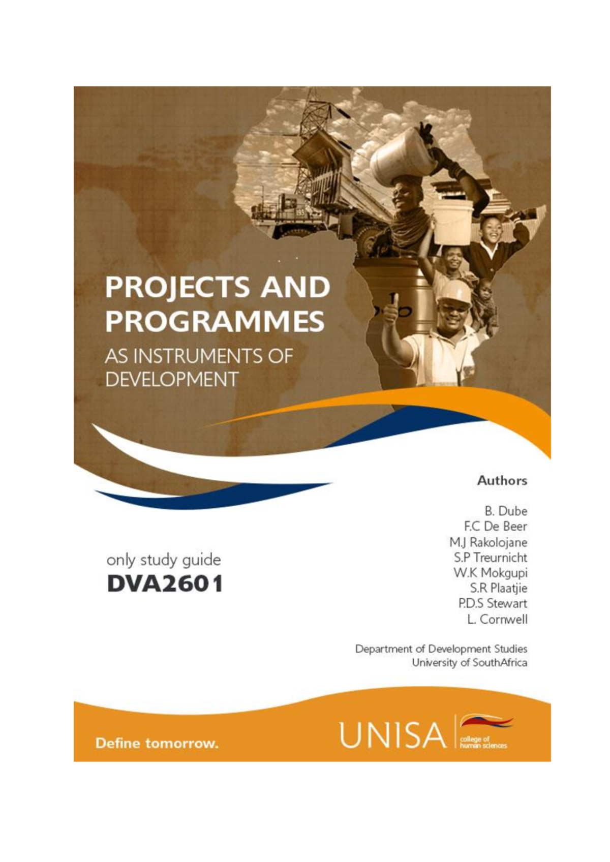 DVA Study Guide - ii © 2023 University of South Africa All rights ...