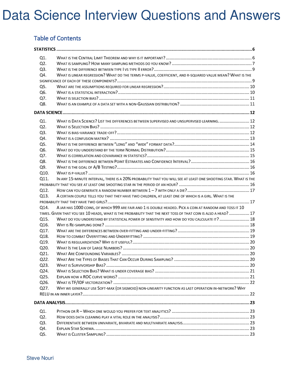 data-science-questions-and-answers-table-of-contents-q31-if-you-are