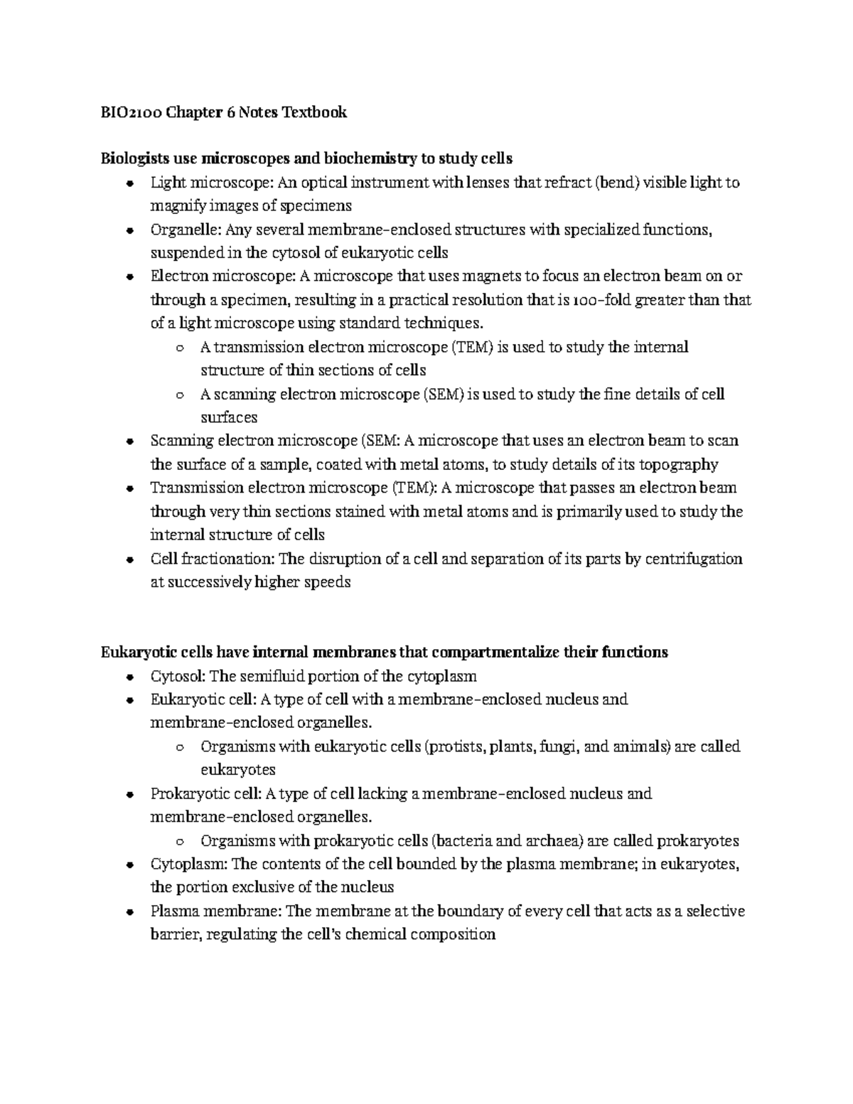 Micro Ch 7 Biol 250 Lecture Notes Ch 7 Chapter 7 In Biology