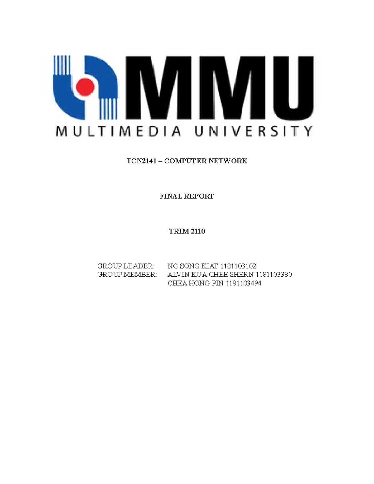 Report ntg Computer Application in Management UUM Studocu