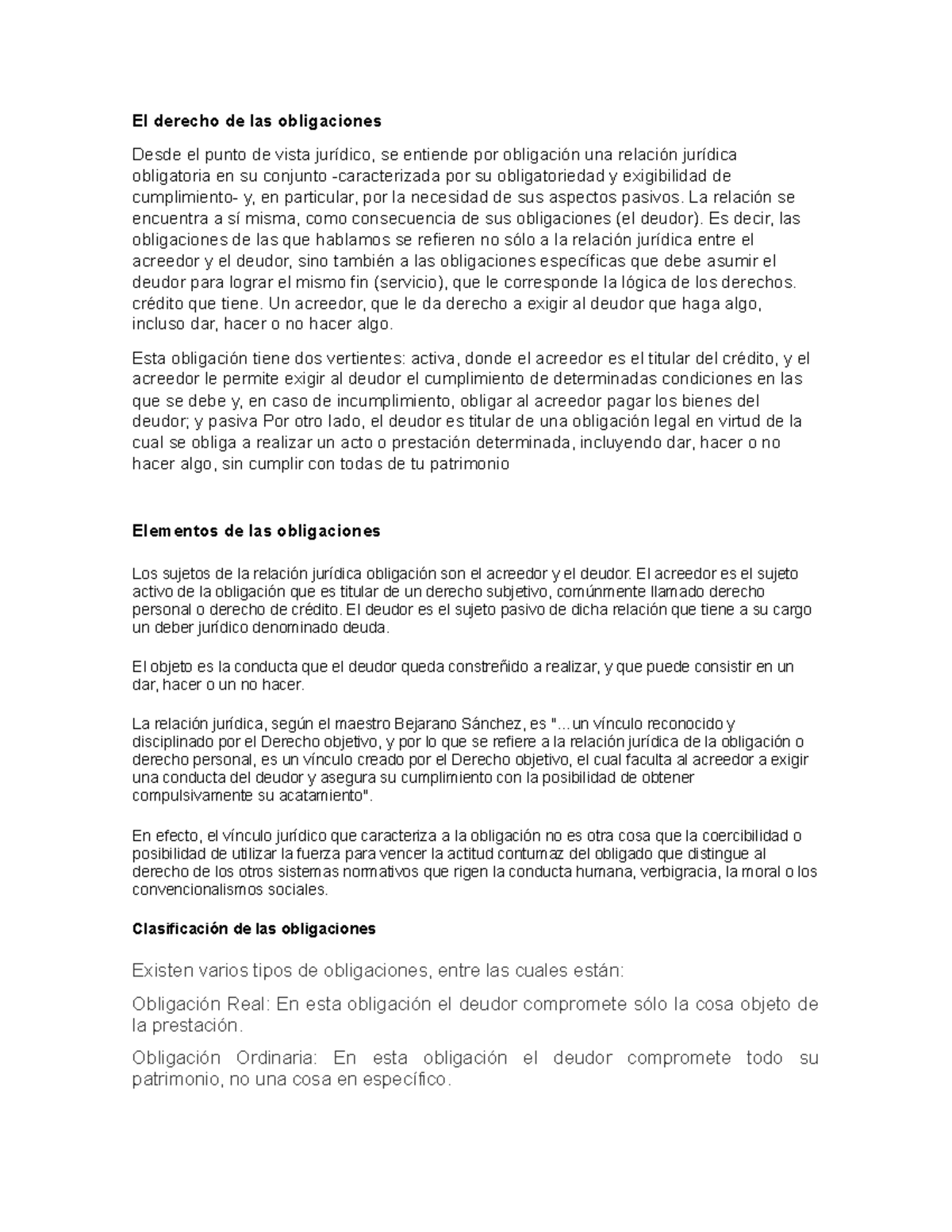 El Derecho De Las Obligaciones - La Relación Se Encuentra A Sí Misma ...