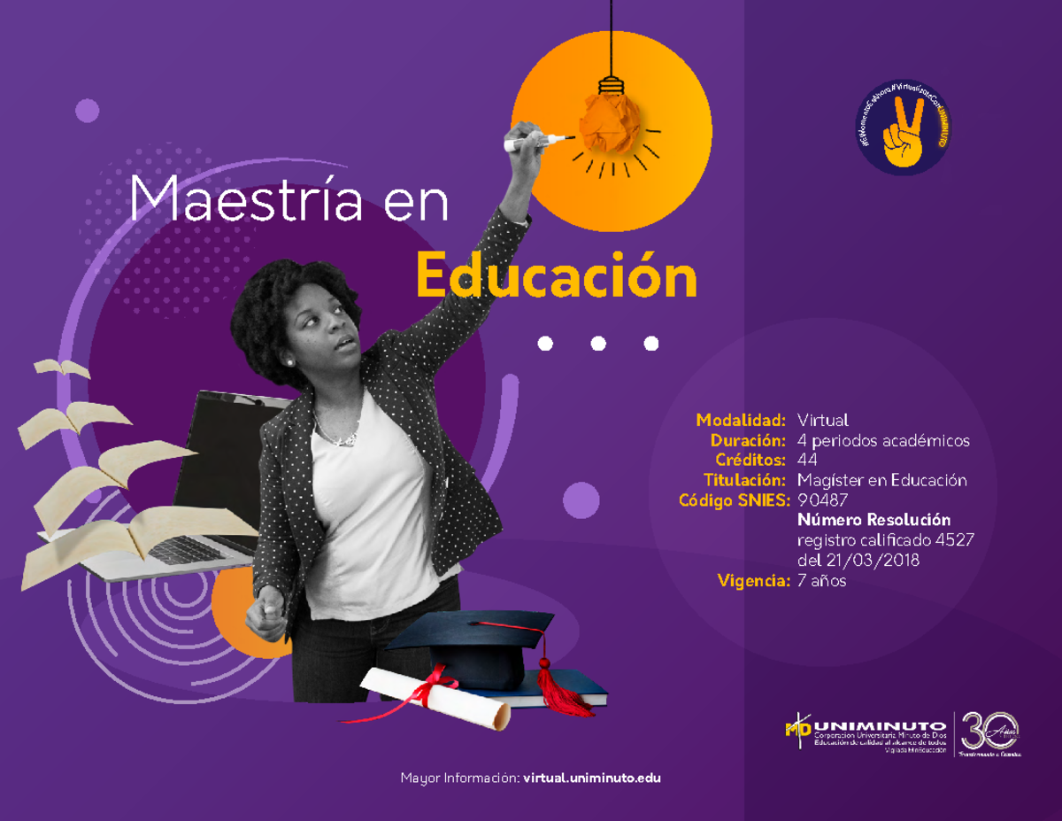 Maestría En Educación - Educación Maestría En Modalidad: Duración ...