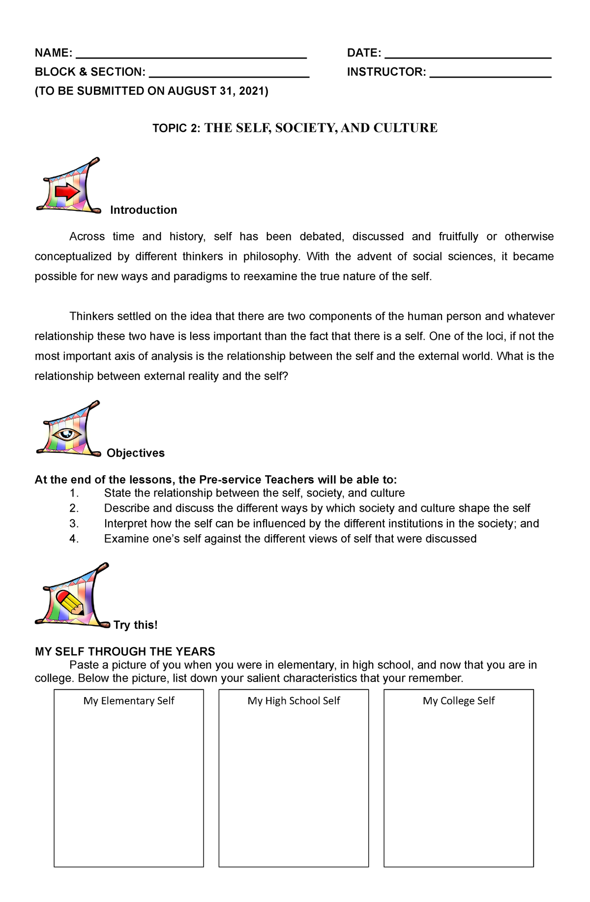 Example Of Salient Characteristics Of Elementary Students