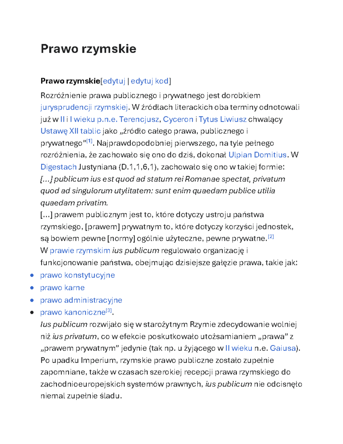 Prawo Rzymskie U Podstaw Prawa Prywatnego 2018 www.studocu.com