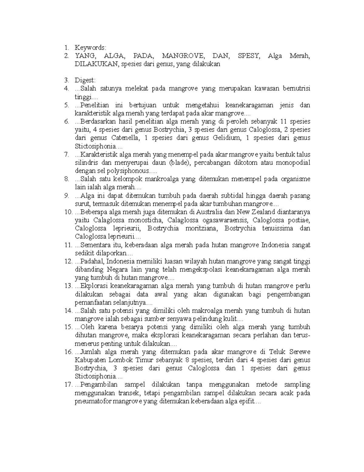 Digest 5 - Penghitungan jumlah bakteri adalah suatu cara atau suatu ...