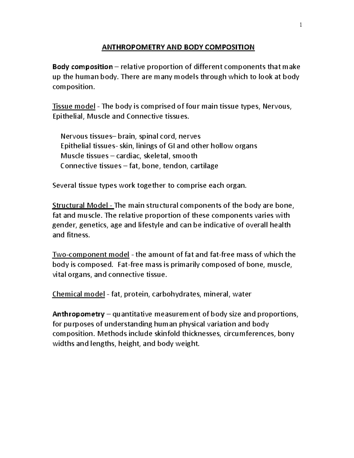 Week 2 Anthropometry And Body Composition (19)JC - Warning: TT ...