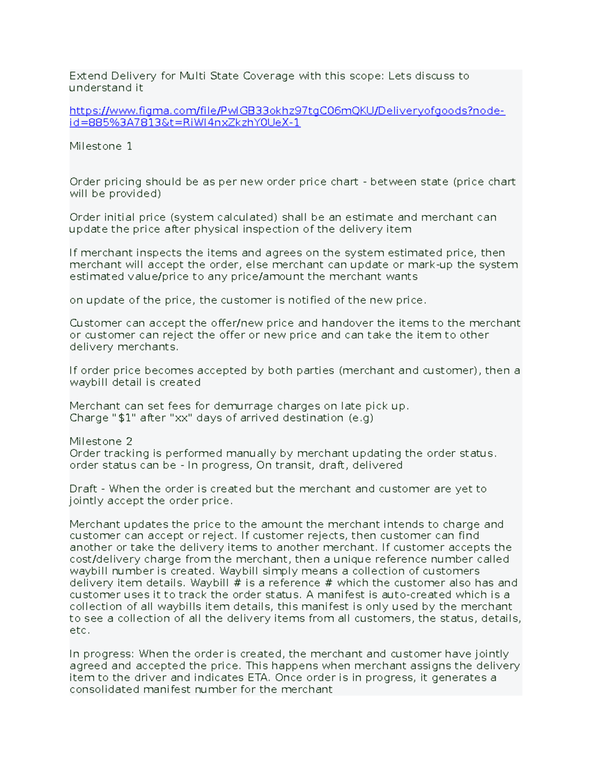 Delivery serviceExtend Extend Delivery for Multi State Coverage with