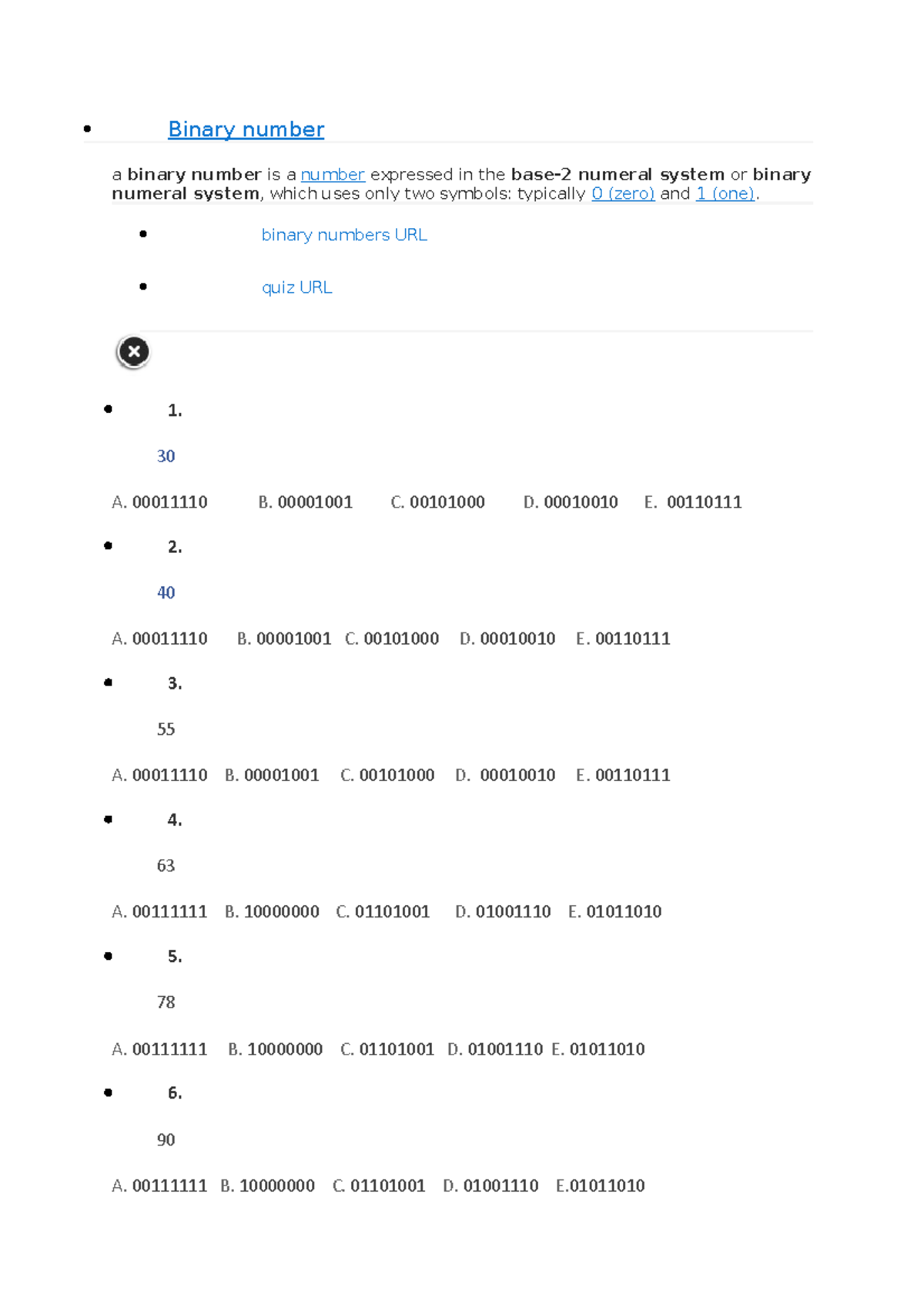 Binary number - Lecture notes 1 - Binary number a numeral systembinary ...