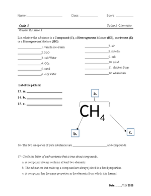 Solubility grade 7 - Exercise 1 Solubility The following graph shows ...