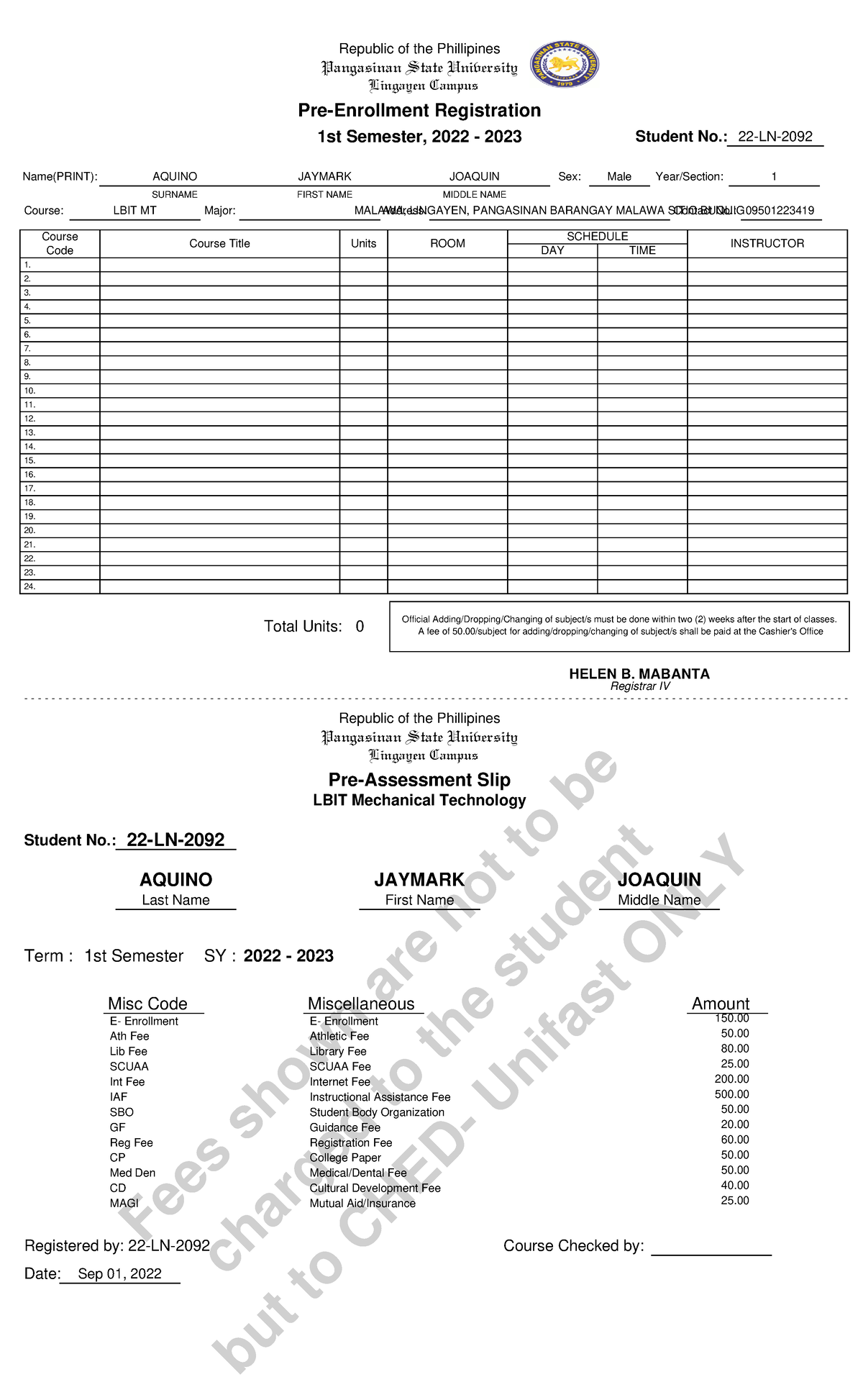 Doc - more info - Republic of the Phillipines Pangasinan State ...