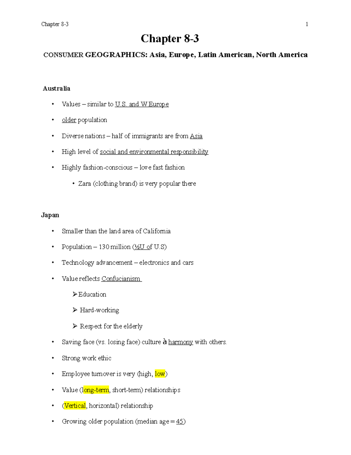RMM Chapter 8 - Part 3 - CONSUMER GEOGRAPHICS: Asia, Europe, Latin ...