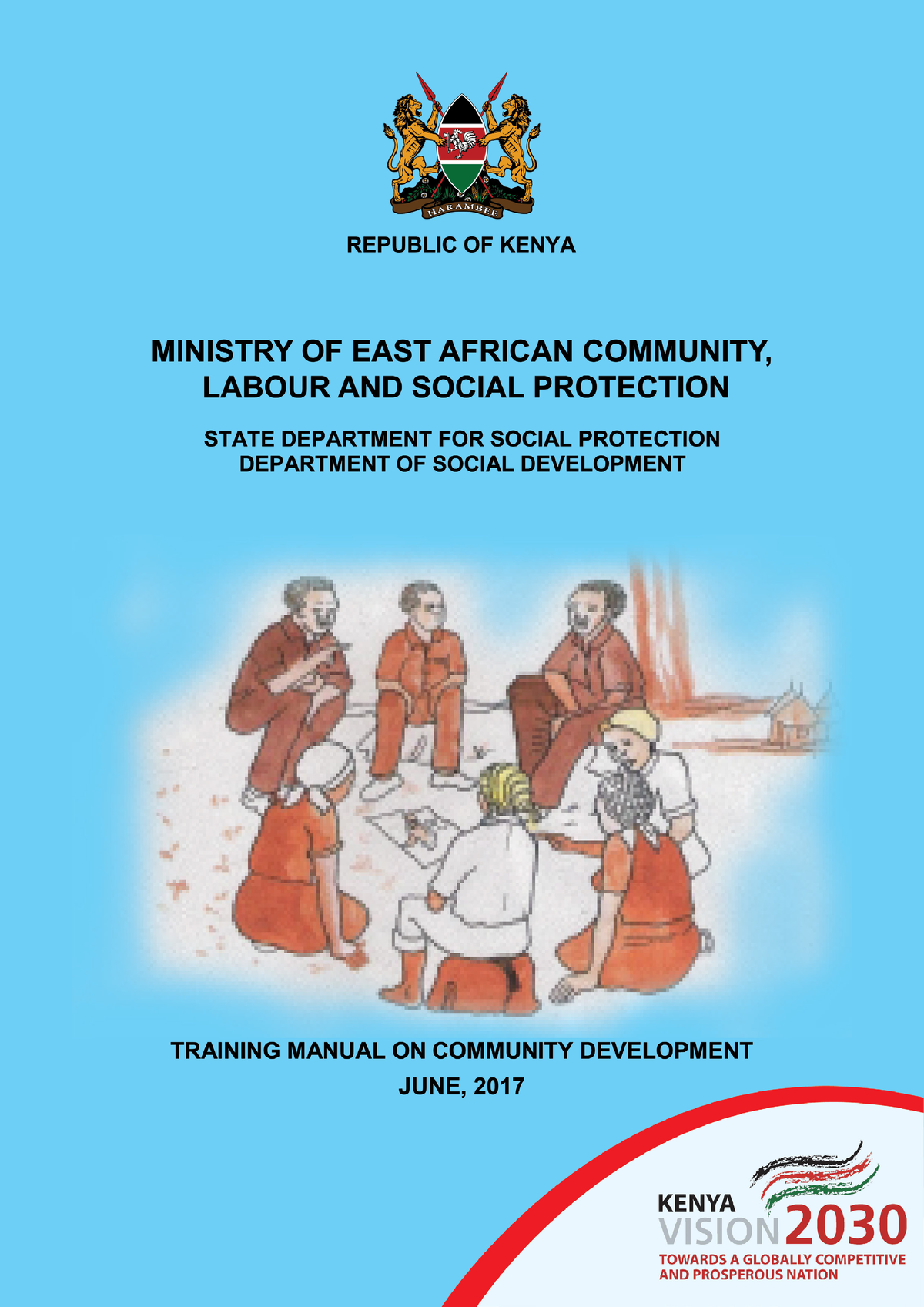 Training Manual ON Community Development JUNE 2017 - TABLE CONTENTS ...