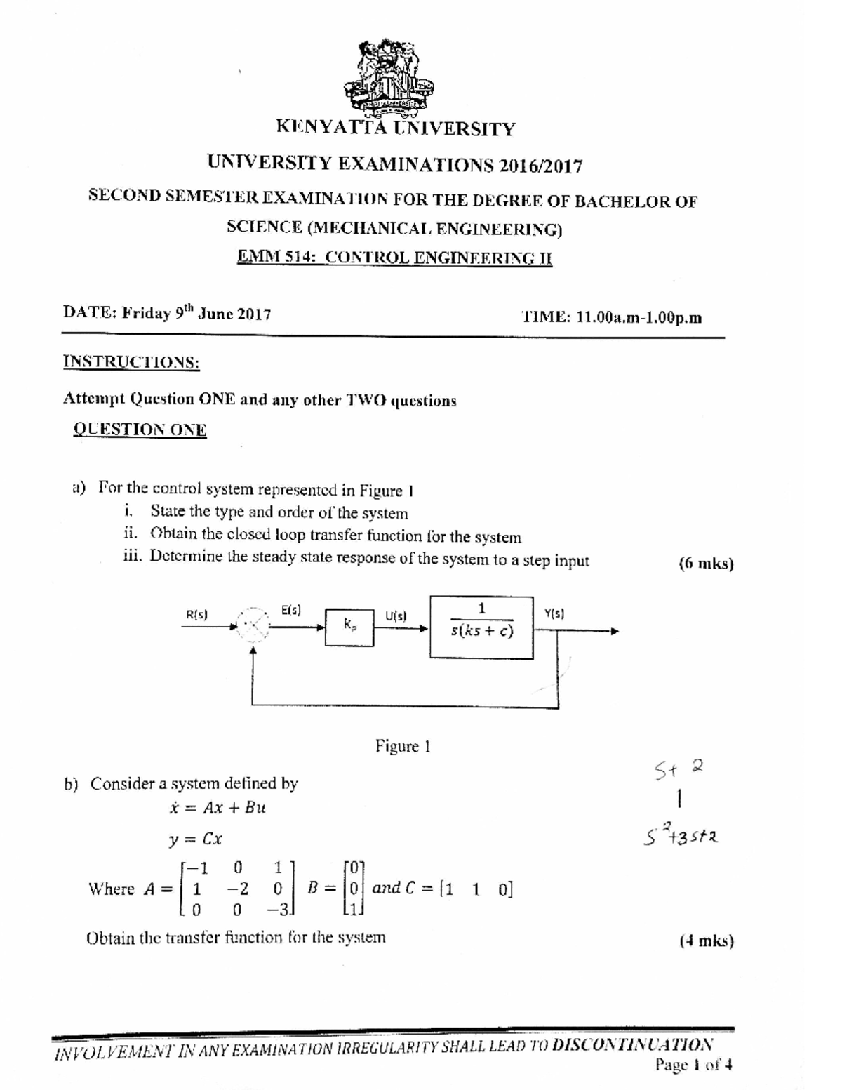 control engineering thesis topics