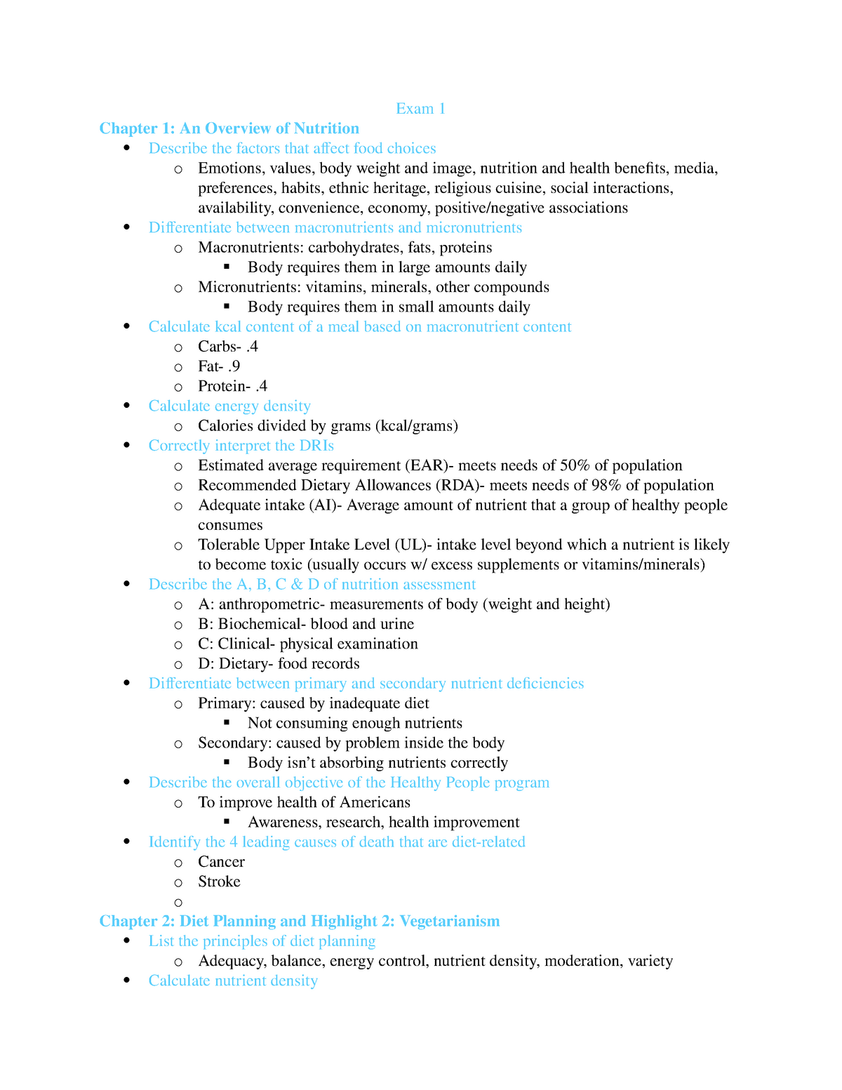 S2000-018 Detailed Study Plan