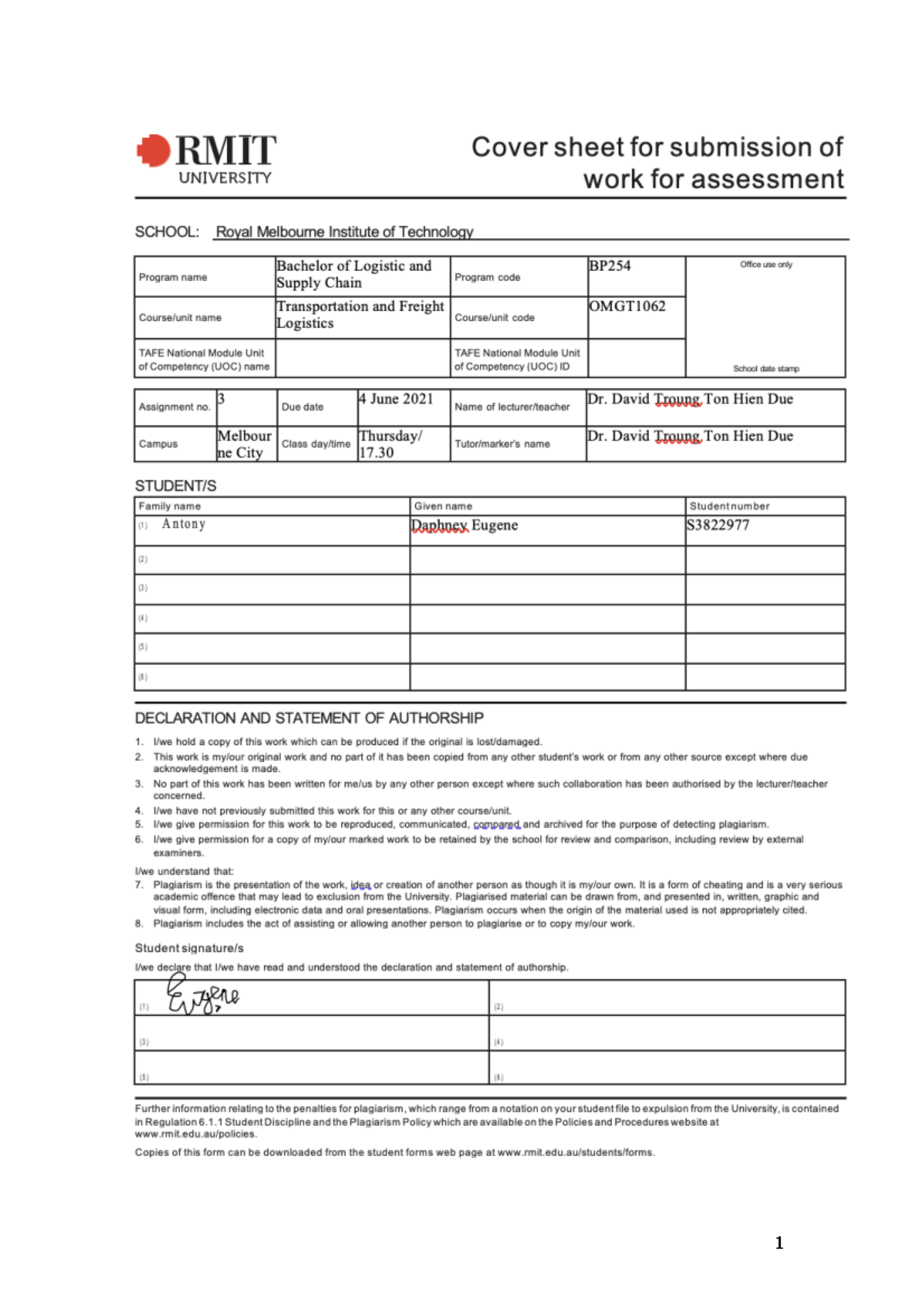 S3822977 TNF3 - helloooo - Transportation and freight logistics Words ...