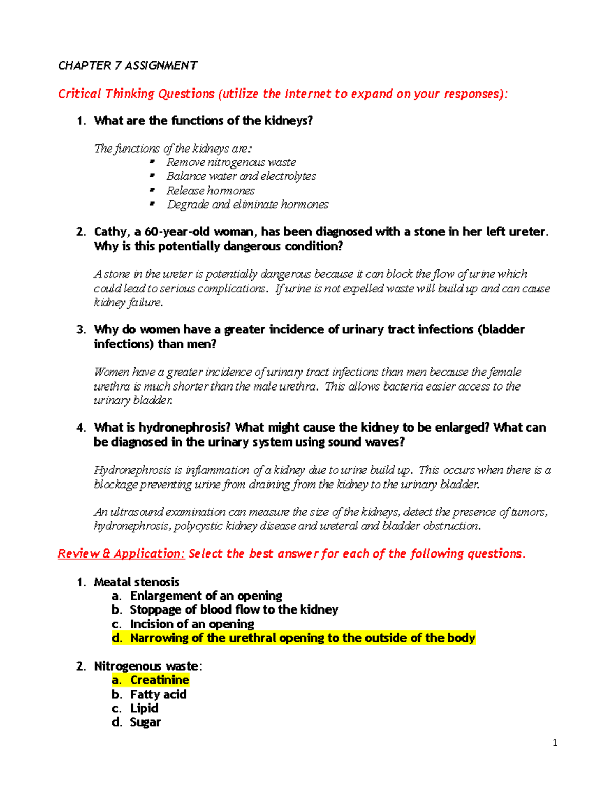 critical thinking chapter 7 quiz answers