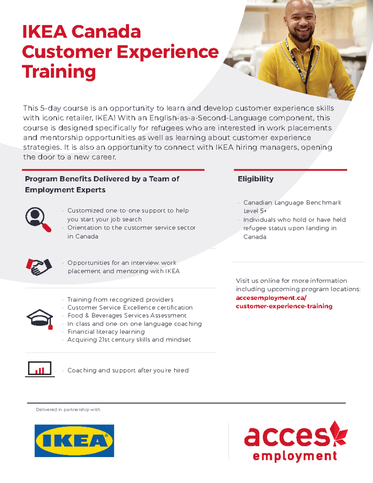 FlyerIKEA Canada Customer Experience Training Program IKEA Canada